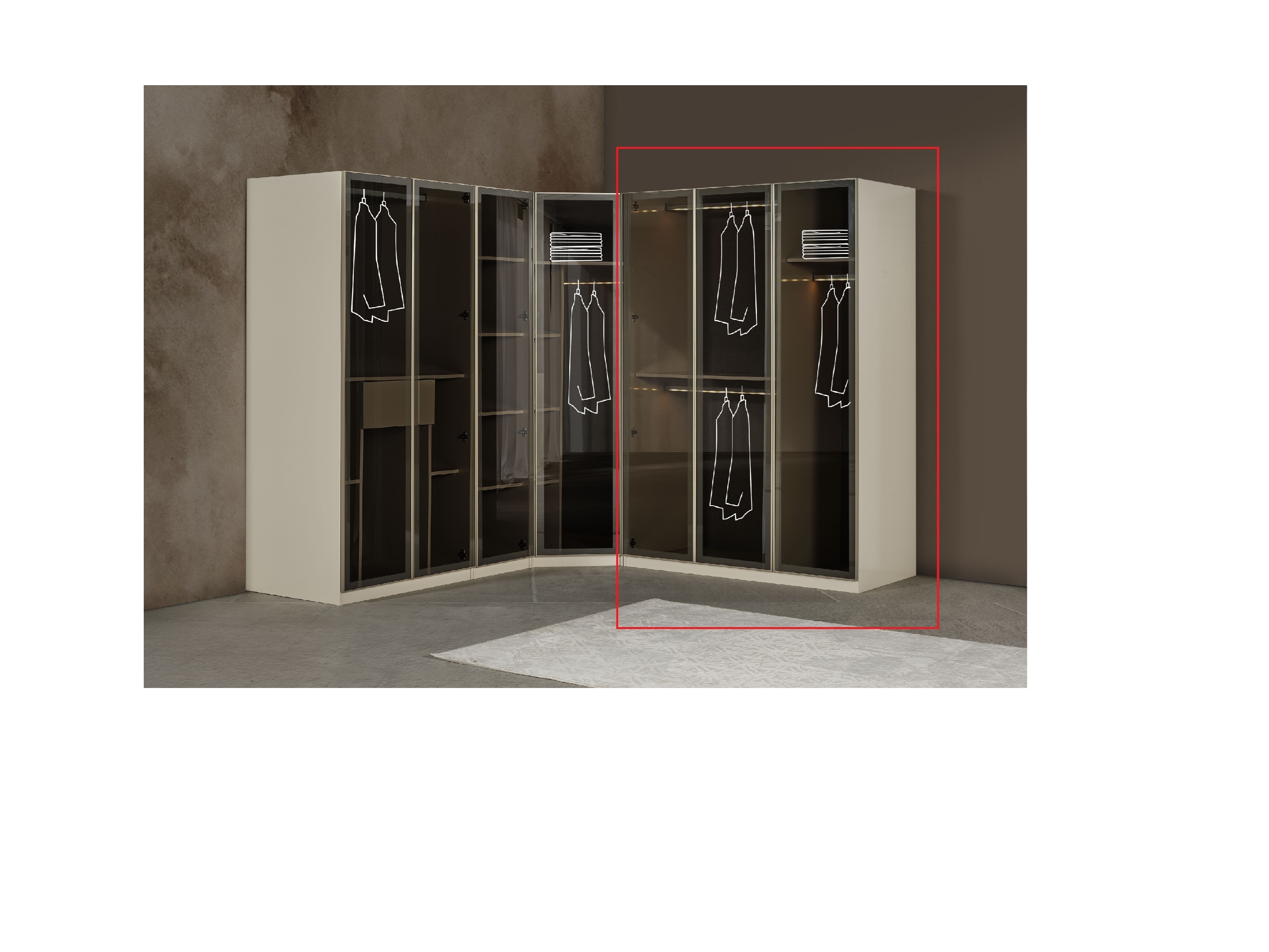 SOLID GARDROP UCLU CAM KAPAK