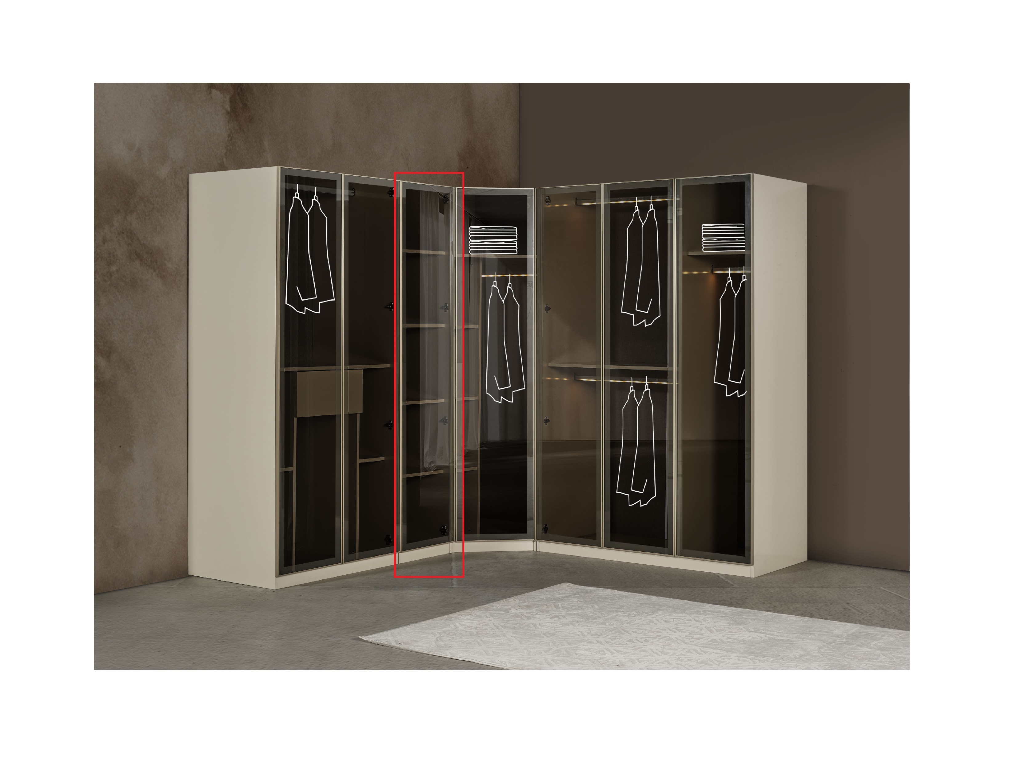 SOLID GARDROP TEKLI CAM KAPAK