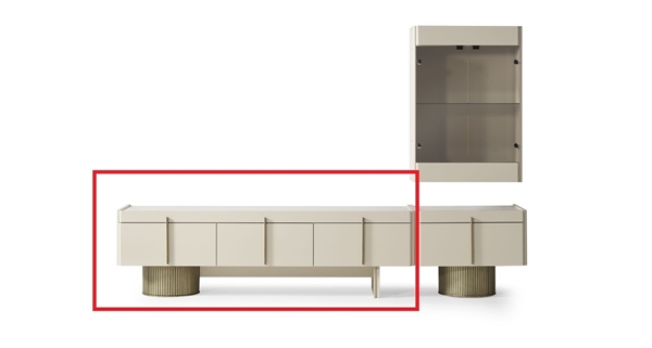 DUVAR ÜNİTESİ ALT ÜÇ ÇEKMECELİ MODUL