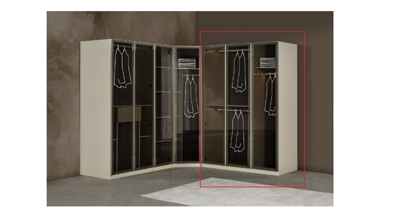 SOLID GARDROP UCLU CAM KAPAK