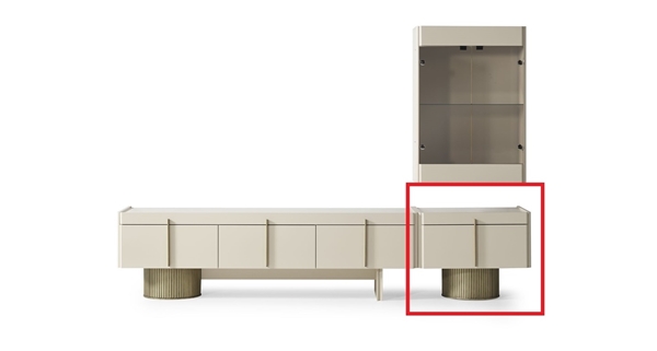 BELLA DUVAR ÜNİTESİ ALT TEK ÇEKMECELİ MODUL