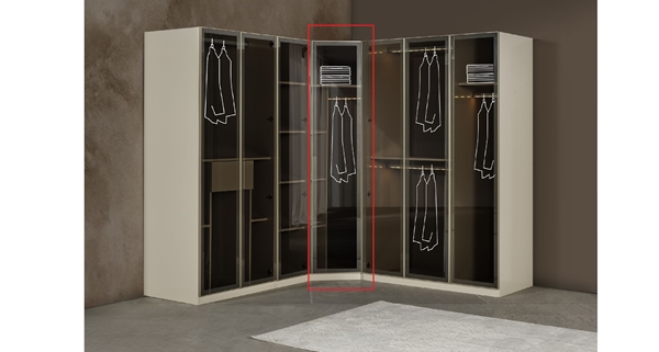 SOLID GARDROP KOSE CAM KAPAK