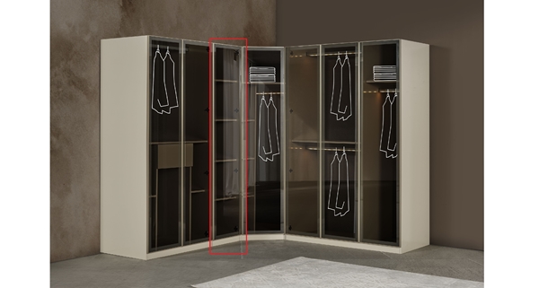 SOLID GARDROP TEKLI CAM KAPAK